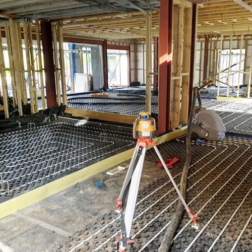 Machine Applied Rendering and Screeding