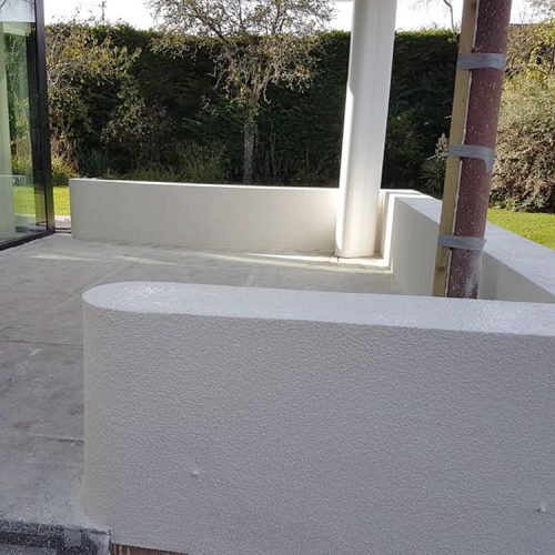 Machine Applied Rendering and Screeding