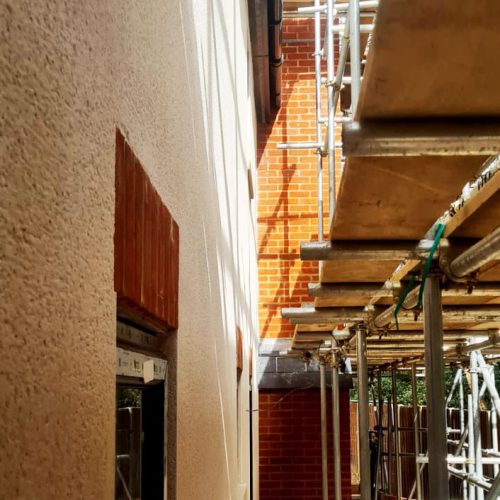Machine Applied Rendering and Screeding