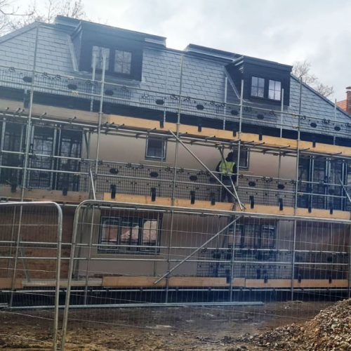 Machine Applied Rendering and Screeding