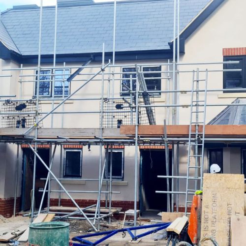 Machine Applied Rendering and Screeding