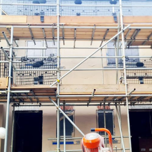 Machine Applied Rendering and Screeding