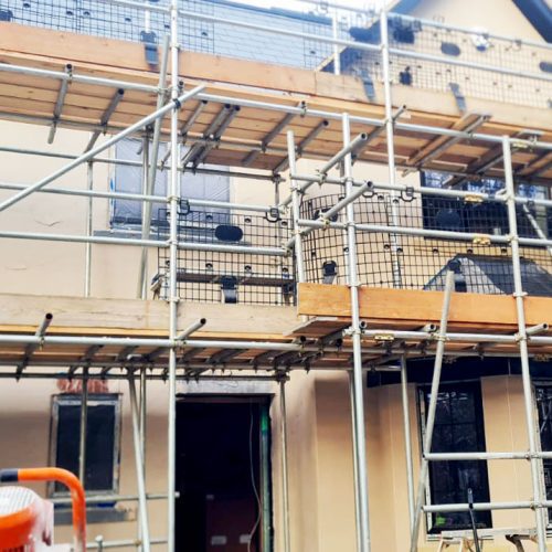 Machine Applied Rendering and Screeding