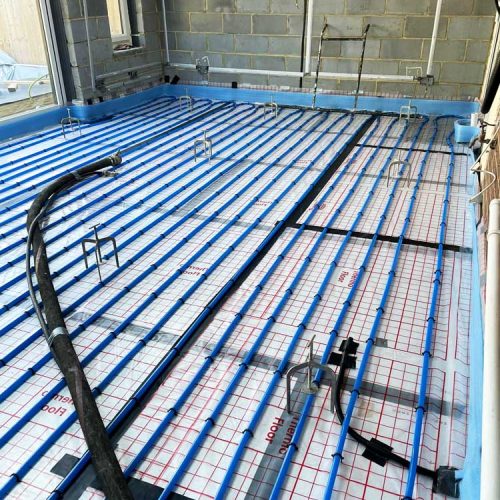 Machine Applied Rendering and Liquid Screeding