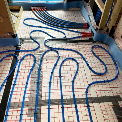 Machine Applied Rendering and Liquid Screeding
