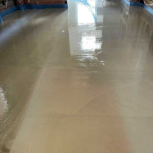 Machine Applied Rendering and Liquid Screeding