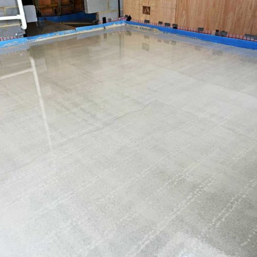 Machine Applied Rendering and Liquid Screeding